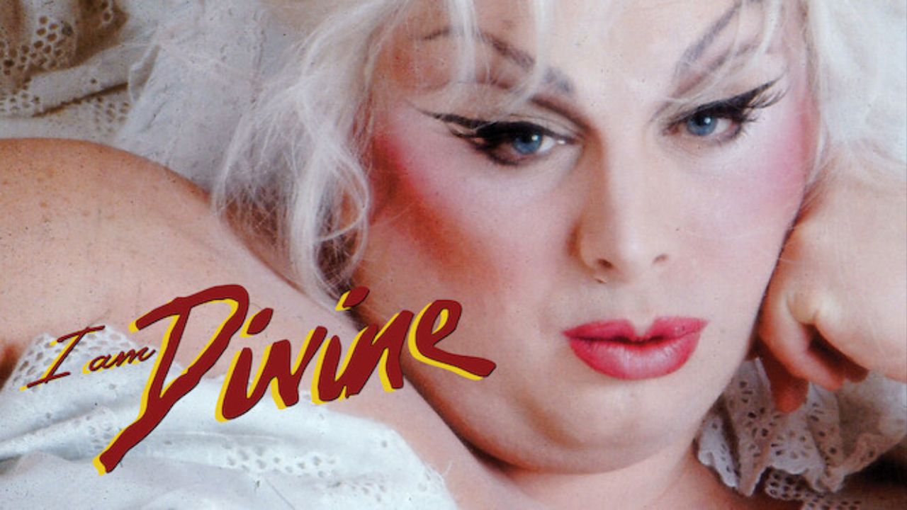 closeup of drag icon Divines face